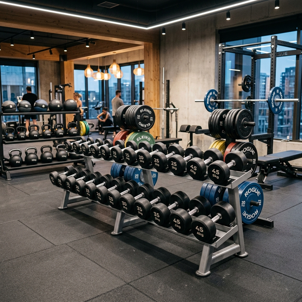 Silver Fitness Gym Interior